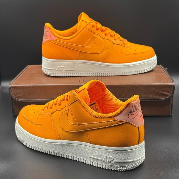 Wmns Nike Air Force 1 Low '07 Essential 'Orange Peel' - Picture 1 of 11